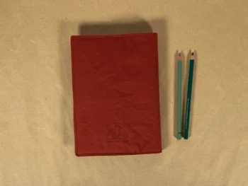 A5 rust cover back